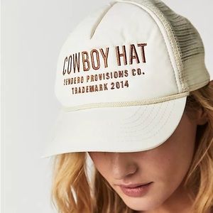 Free People Sendero Revisions Cowboy Baseball Hat
